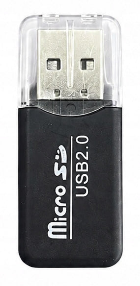 Micro SD USB 2.0 Card Reader – Black