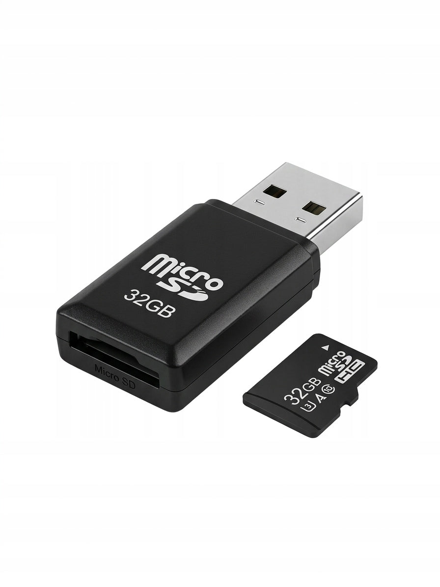 Micro SD card reader USB OTG flash drive adapter 2in1 PC Packaging status original