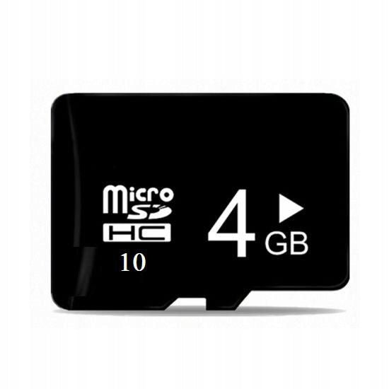 Micro SD memory card 4GB + adapter