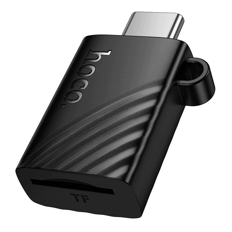 Micro TF 2.0 Memory Card Reader with USB-C Hoco HB53 black