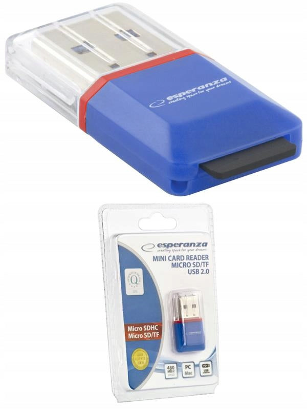 MicroSD card reader Esperanza EA134B (MicroSD Pen