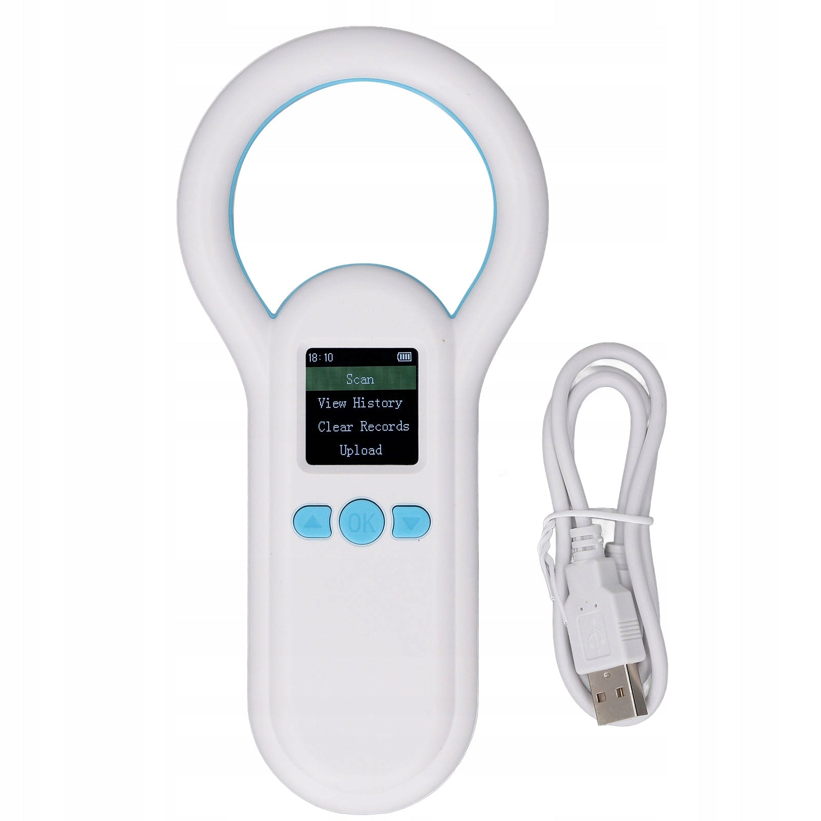 Microchip Animal Scanner 134,2 kHz 1,44 inch TFT Screen USB2.0 R6