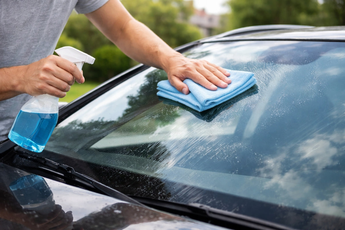 Microfiber Cloth for Car Window Mirrors Cockpit 40cm 300g/m² EAN (GTIN) 5906702500815