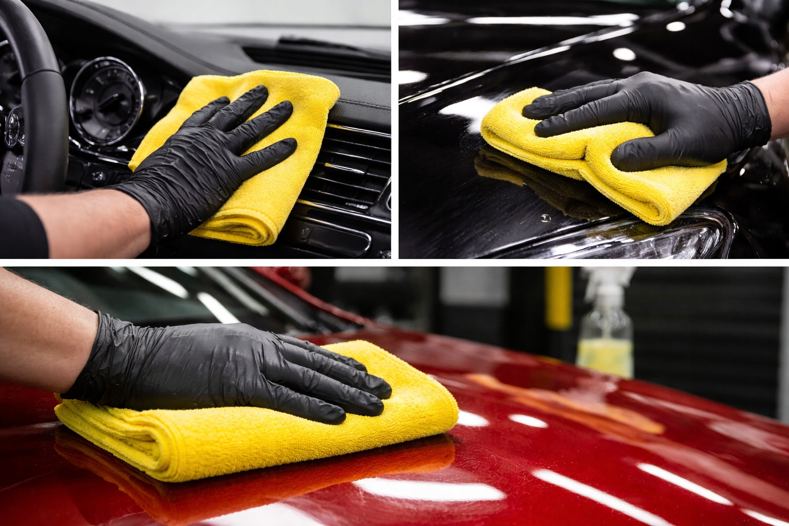 Microfiber Cloth for Wax Varnish Thick Soft Absorbent 40 cm 550 g/m² Manufacturer no brand