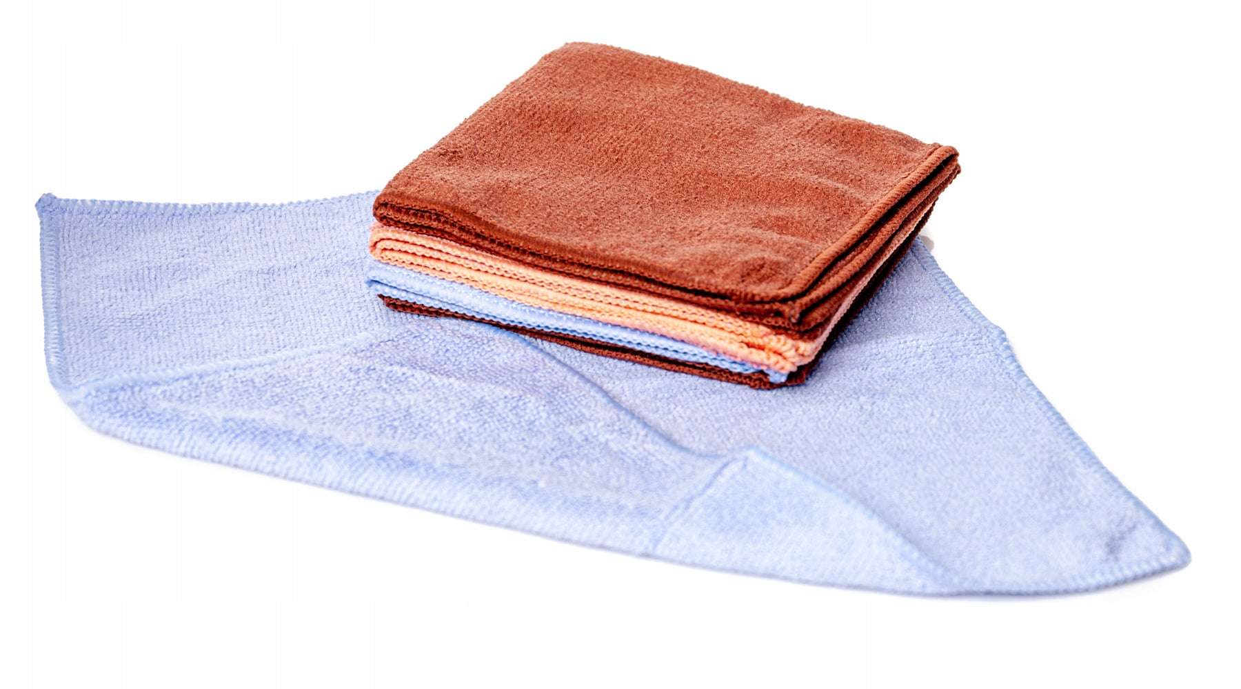 Microfiber Cloths For Polishing Cleaning Set of 5pcs 30x30 Product weight with unit packaging 0.1 kg