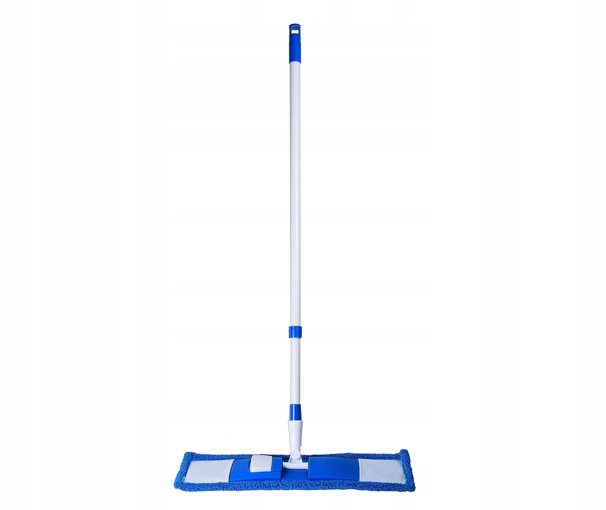 Microfiber Mop Flat Telescopic DU BLUE Brand Epewex