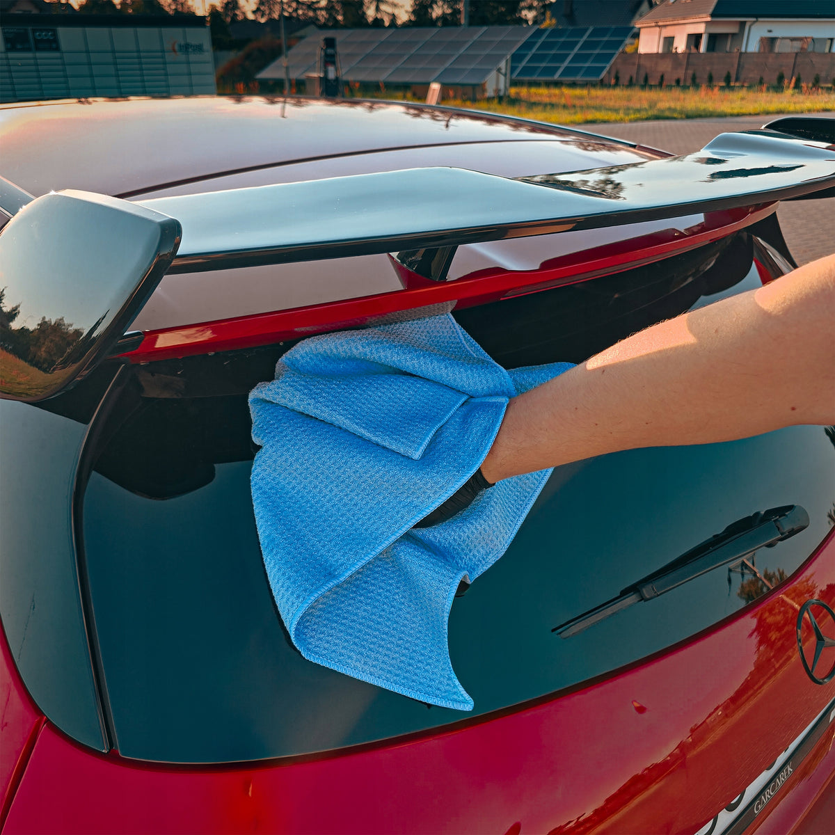 Microfiber TOWEL MICROFIBER for WIPING windows WITHOUT STREAKS 40x40 450 Packaging status original