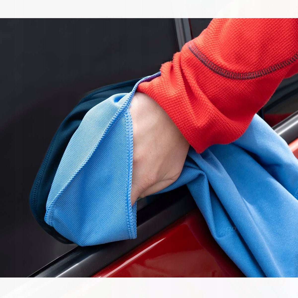 Microfiber cloth for cleaning mirror windows 60x40cm pocket EAN (GTIN) 5906418807185