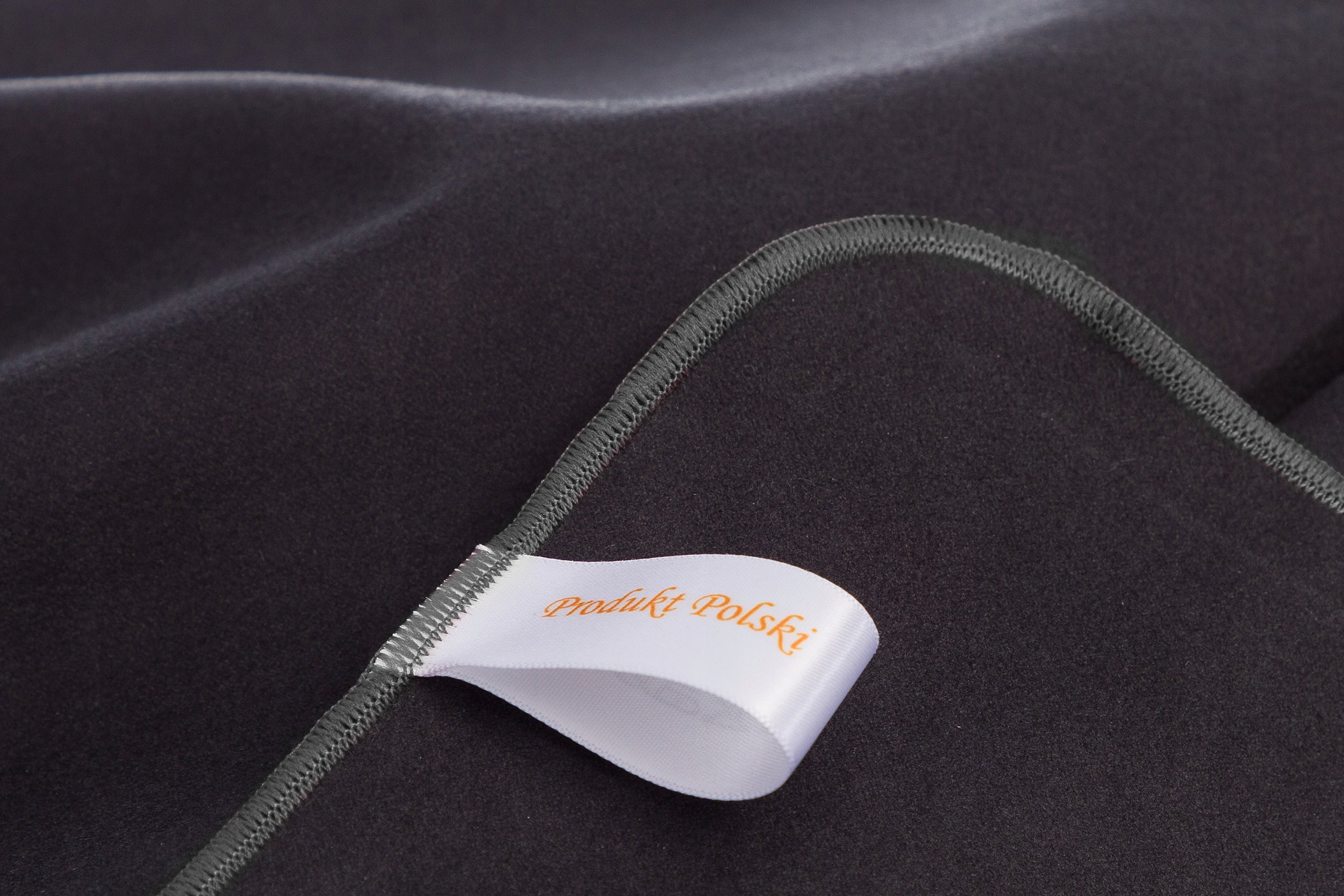 Microfiber towel for gym WITH TAB for bench made in Poland Length 100 cm