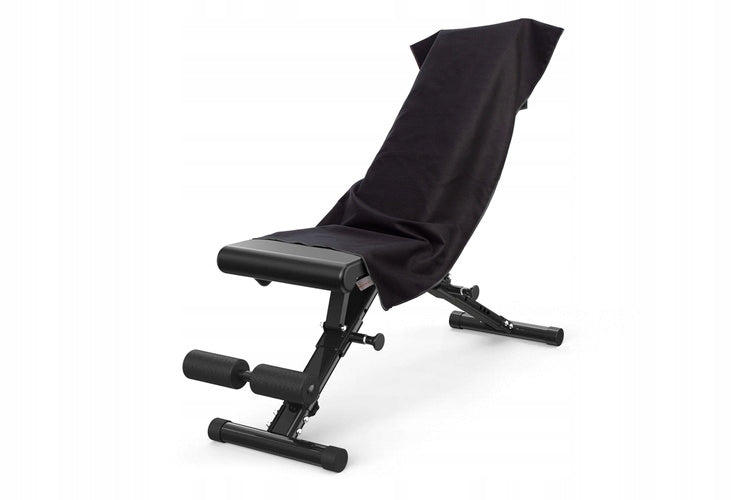 Microfiber towel for gym WITH TAB for bench made in Poland Packaging status original