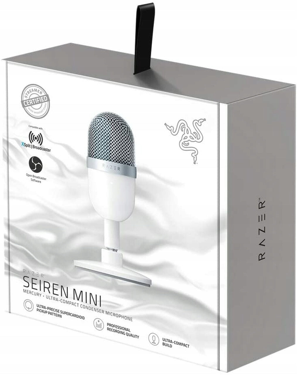 Microphone Razer Seiren Mini Compact White Manufacturer code RZ19-03450200-R3M1