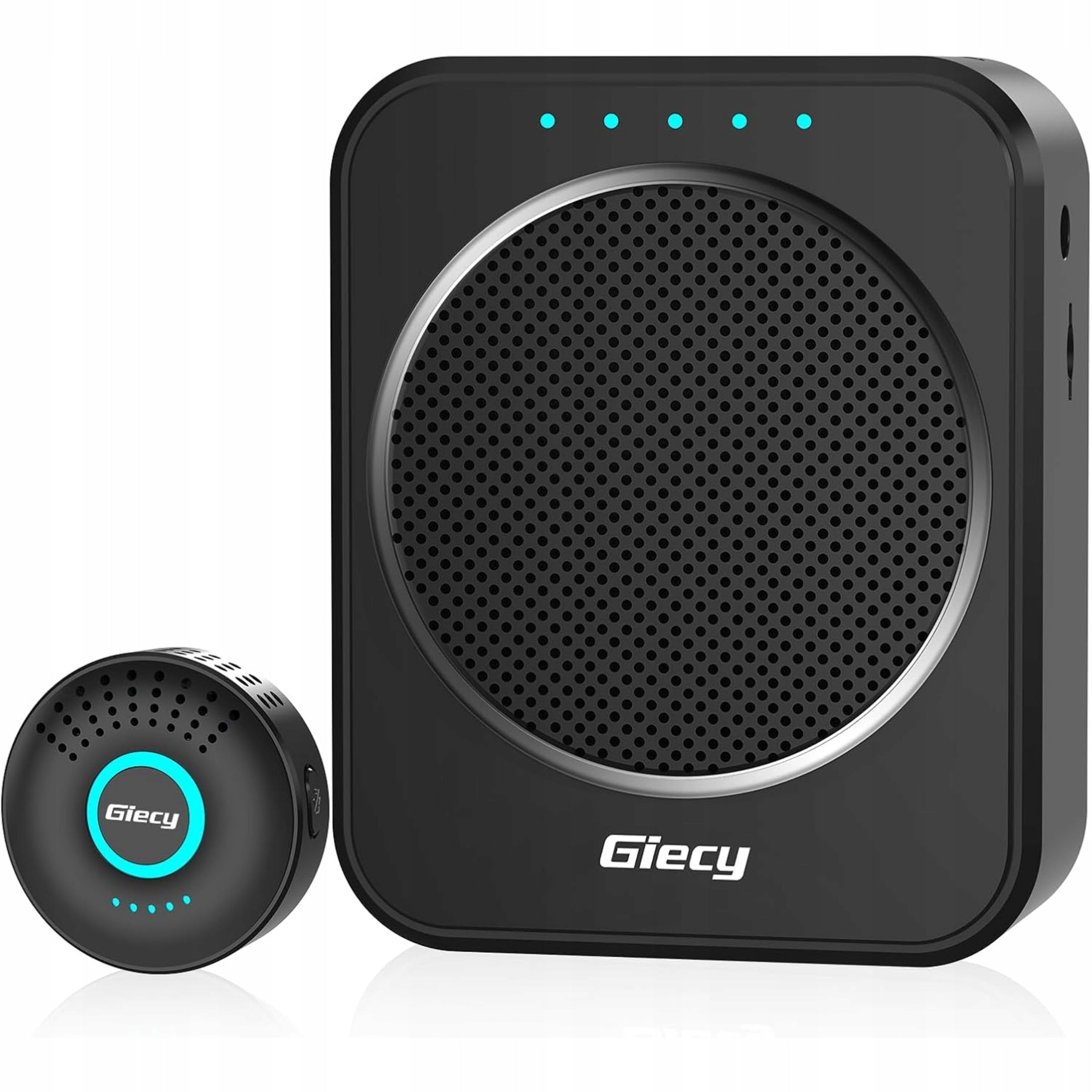 Microphone Wireless Speaker Portable Sound System DSP 2800mAh