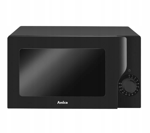 Microwave Amica AMGF17M2B 600W 17L Timer Black for Heating