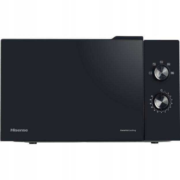 Microwave Black 800W 23L Defrosting 5 Levels
