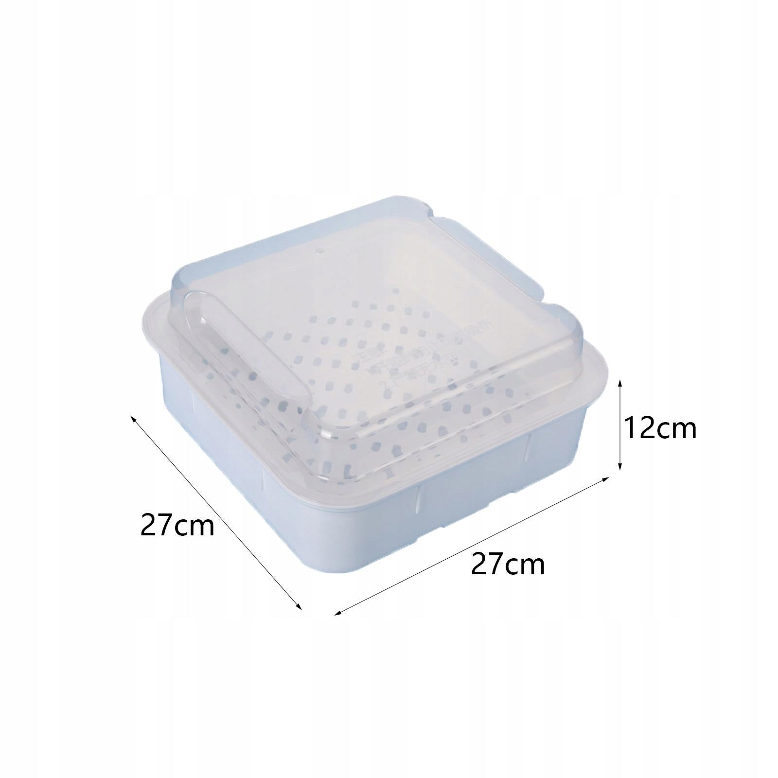 Microwave Cookware Steamer Multifunction Food Container for Fruit Meat Soup Brand no brand