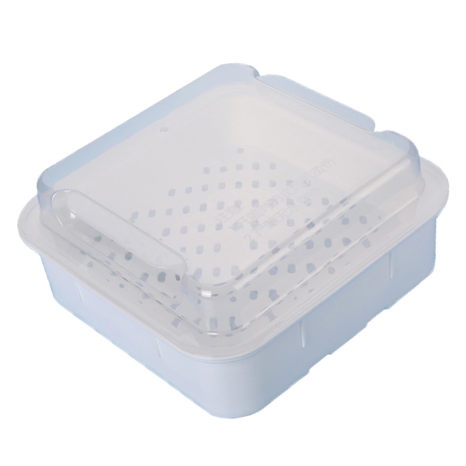 Microwave Cookware Steamer Multifunction Food Container for Fruit Meat Soup