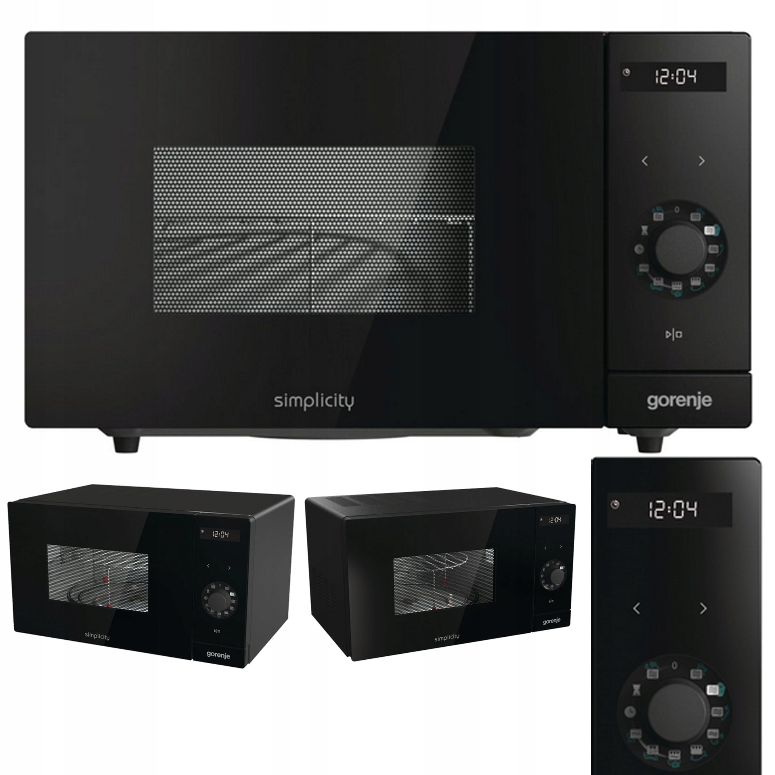 Microwave Gorenje MO235SYB Grill 900W Black