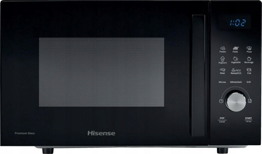 Microwave Oven 23L Black 800W Defrosting Grill 1000W Manufacturer code KMH231BLG