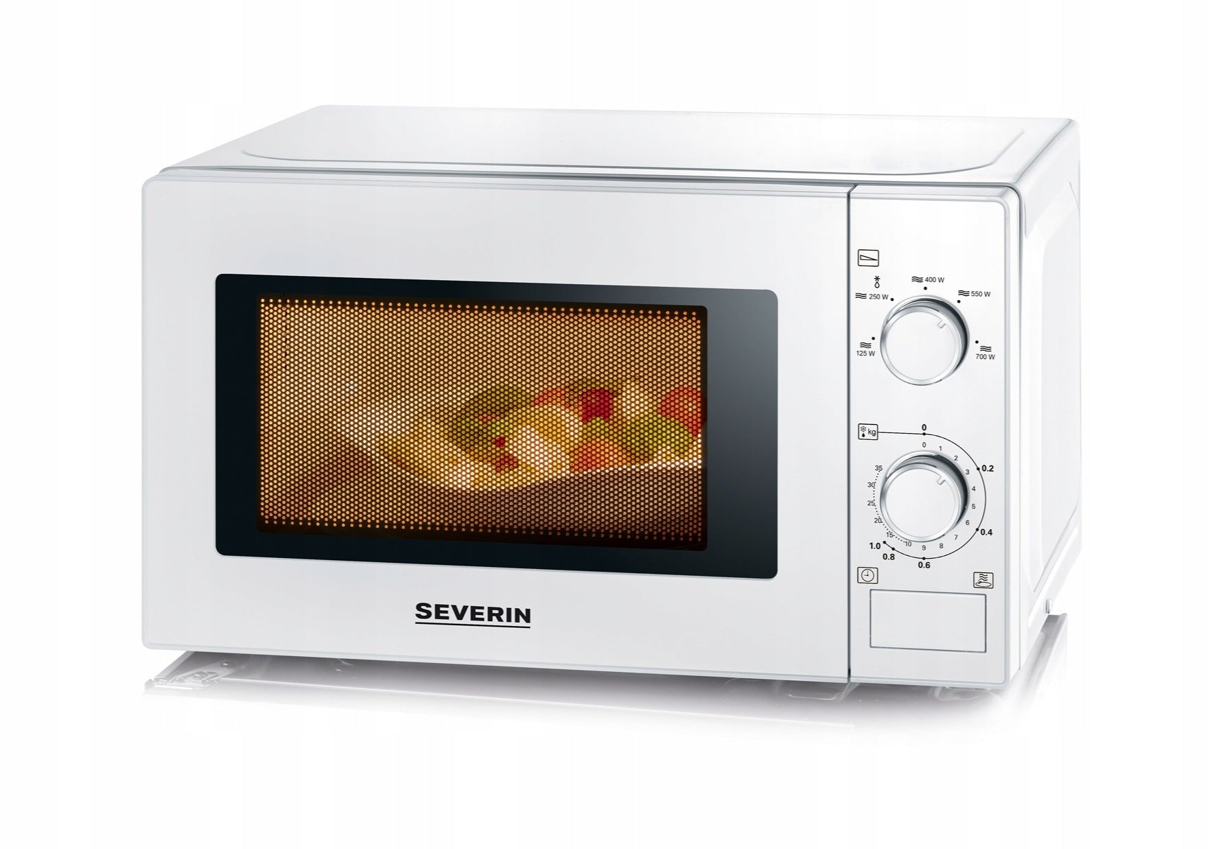 Microwave Oven 700w 20L Freestanding White Severin