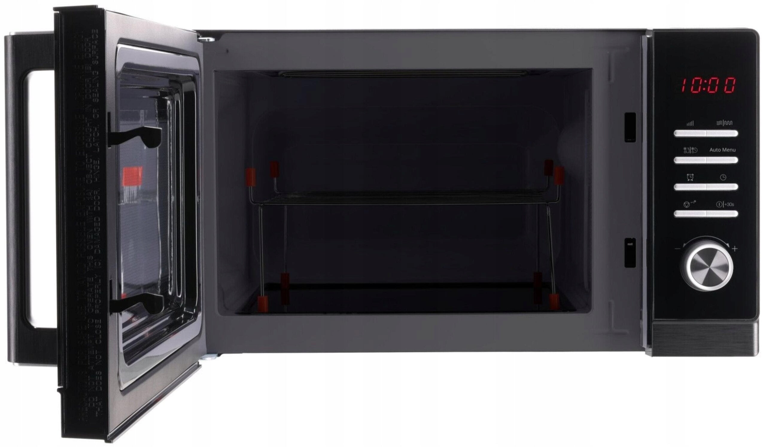 Microwave Oven AMICA AMMF23E1GFB 1250W Plateless 23L Black Cooking features defrosting barbecue