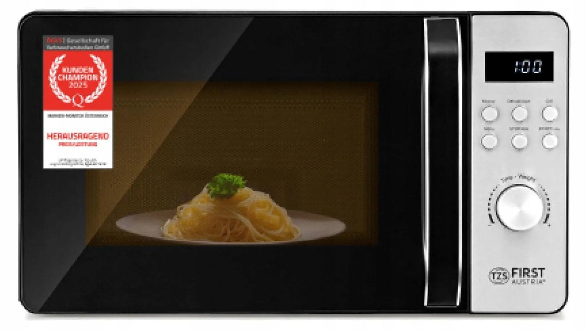 Microwave Oven First Austria 20L 700W Defrost Function, Grill