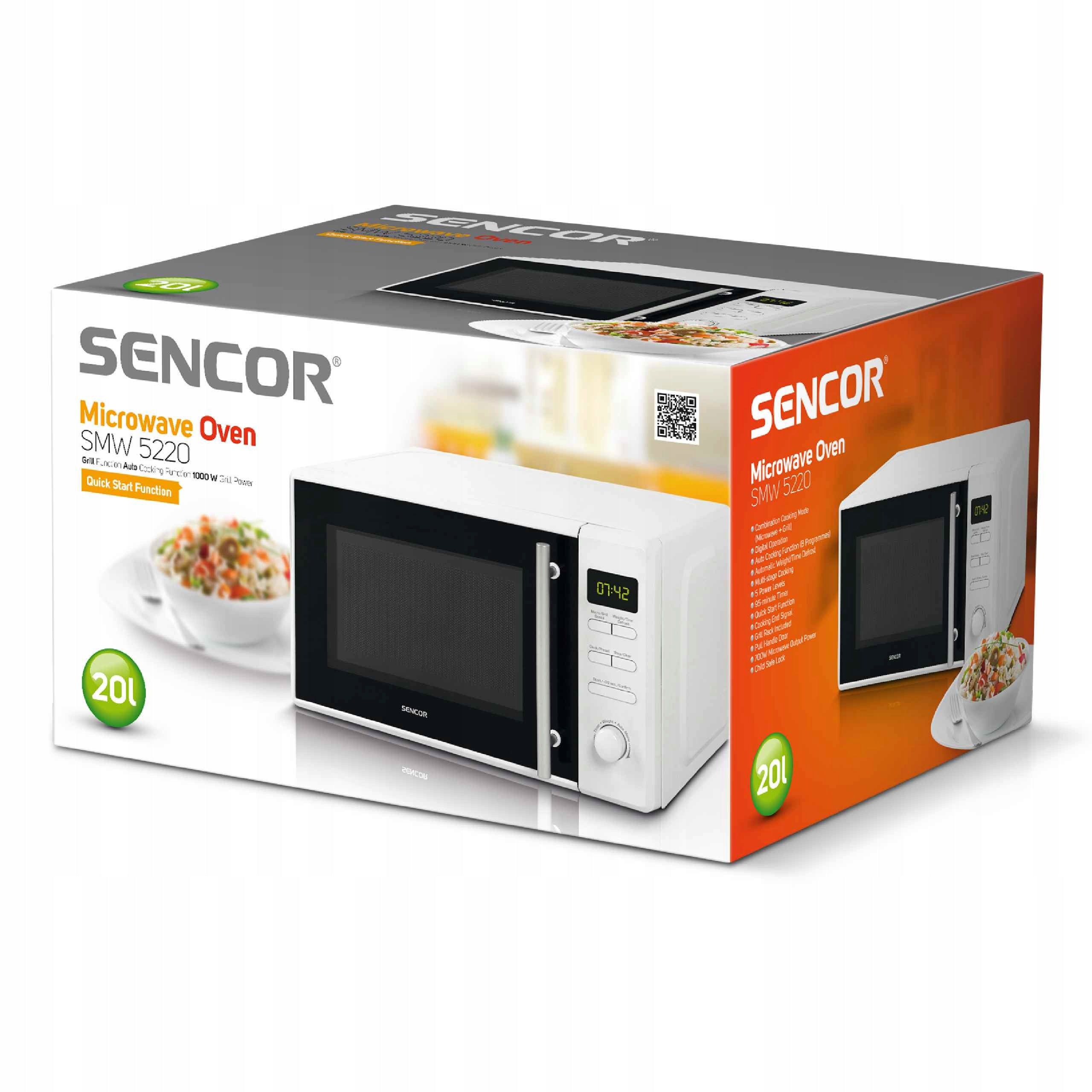 Microwave Oven with Grill Sencor SMW 5220 20L Packaging status original