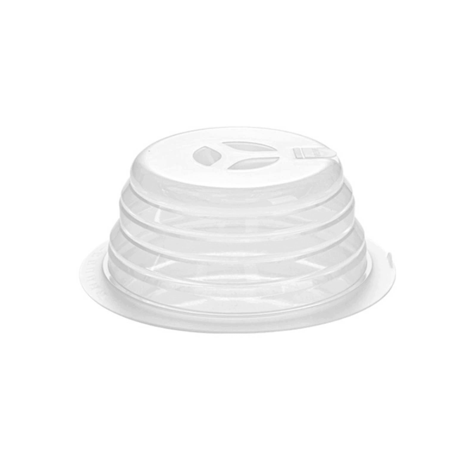 Microwave Plate Splatter Cover Heat Resistant Foldable S Strong Triangle