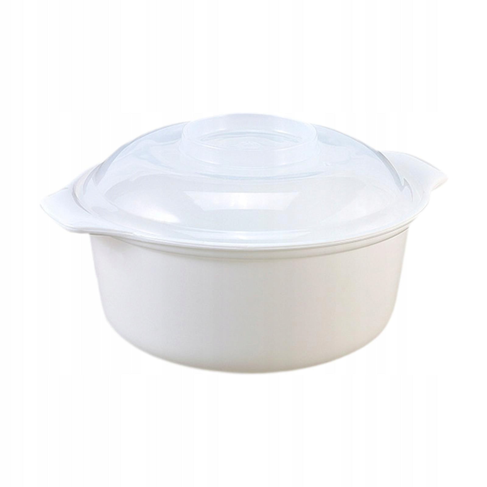 Microwave Rice Cooker Food Container Vegetables Cooker Lunch Box with Lid