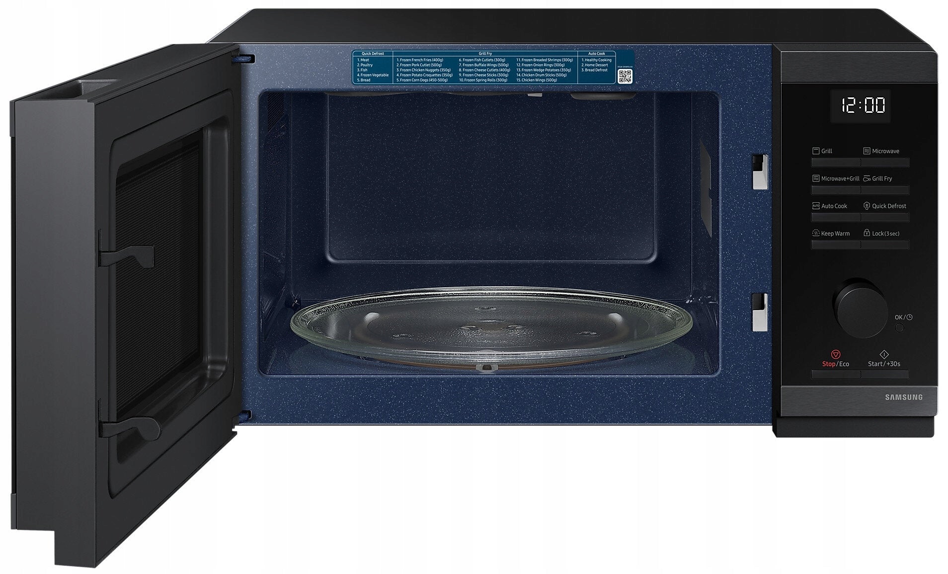 Microwave Samsung MG23DG4524CGE1 23L Grill AirFry Manufacturer code MG23DG4524CGE1