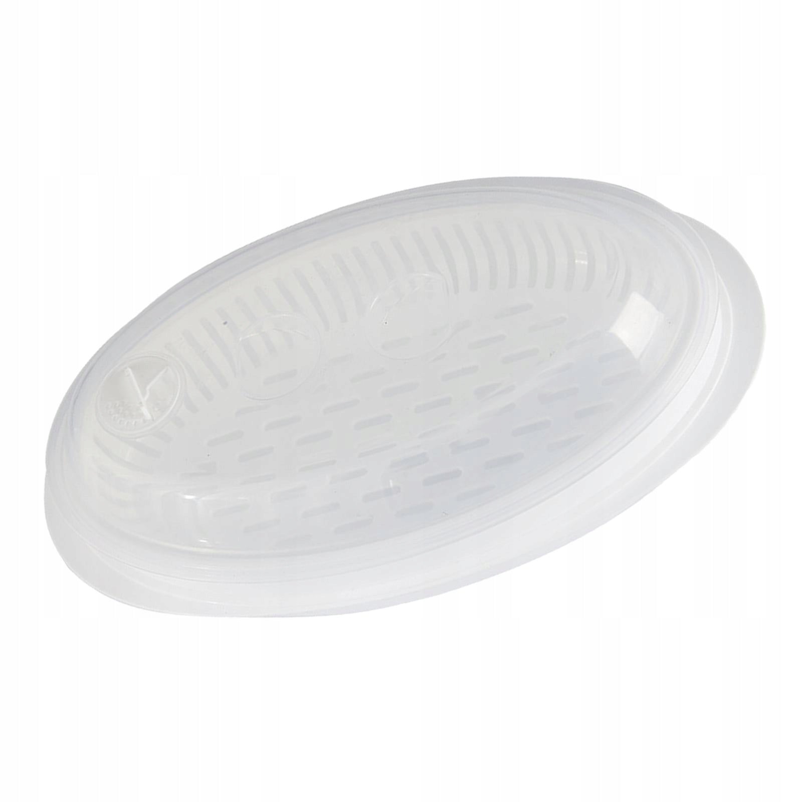 Microwave Steamer Kitchen Removable Strainer Food with Vented Lid Cookware Packaging status original