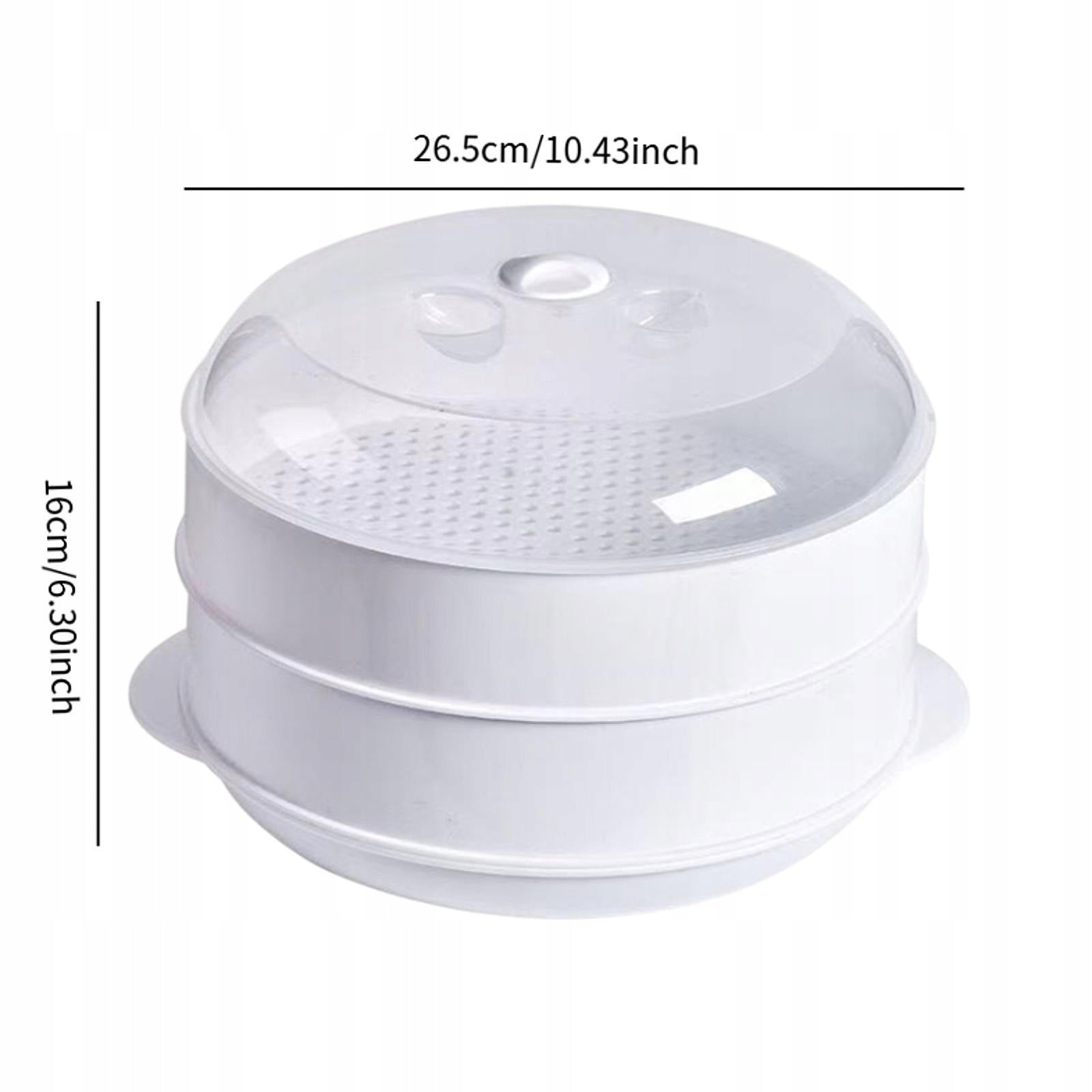 Microwave Steamer for Vegetable Cooking with Lid Food Steamer double layer Brand no brand