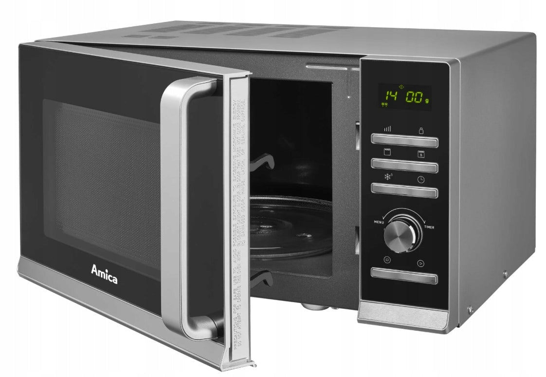 Microwave oven AMICA AMGF23E1GS 23L 900W MultiWave LED silver Manufacturer code AMGF23E1GS