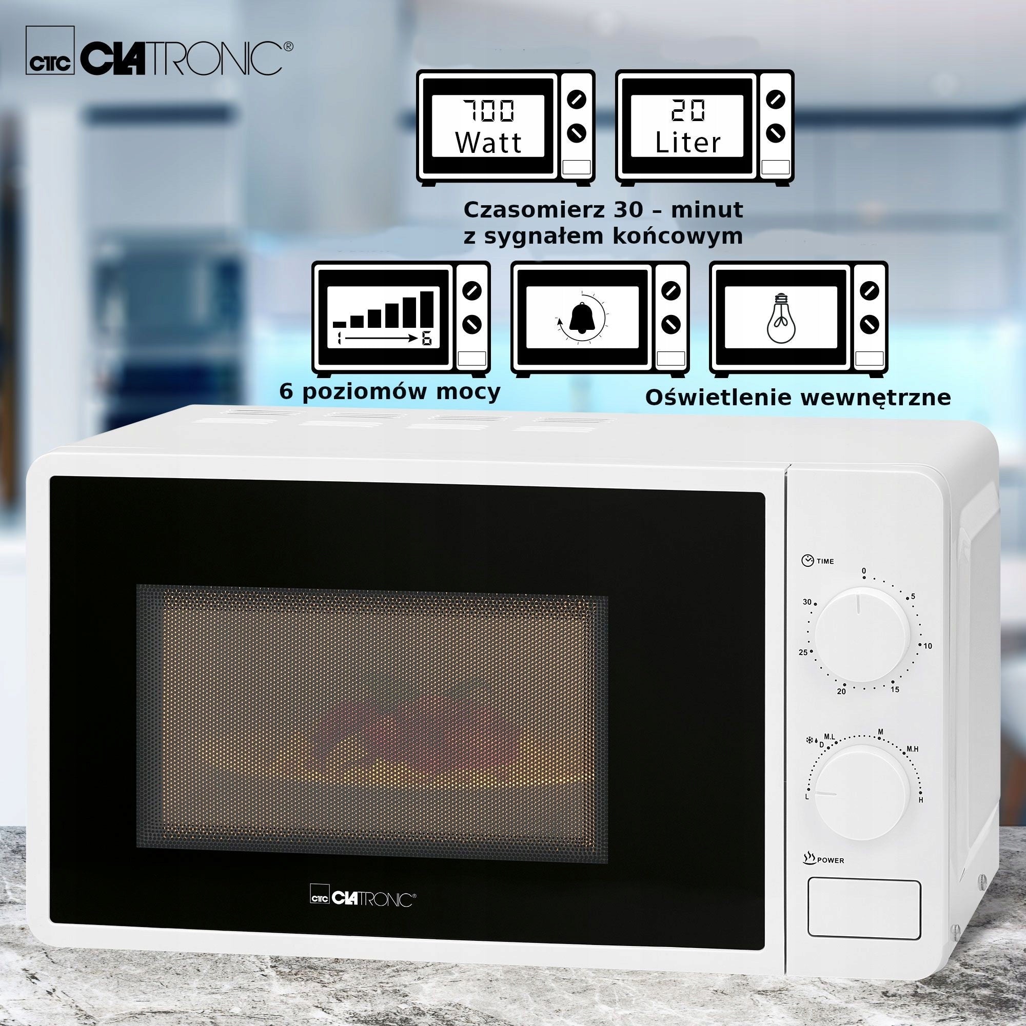Microwave oven Clatronic MW 791 Brand Clatronic