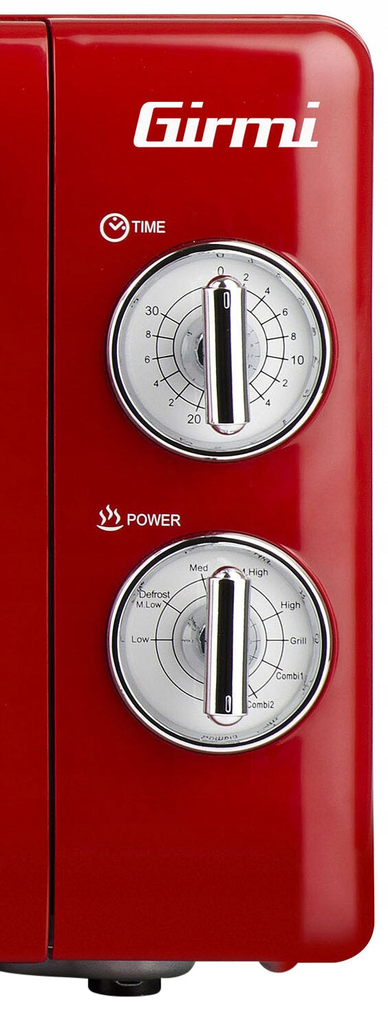 Microwave oven GIRMI FM2102 700W 24.5 cm 20L Red Brand Girmi
