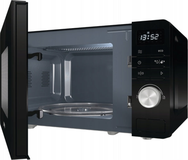 Microwave oven Gorenje MO20A3BH Black 20L 5 power levels11 progr. Manufacturer code MO20A3BH