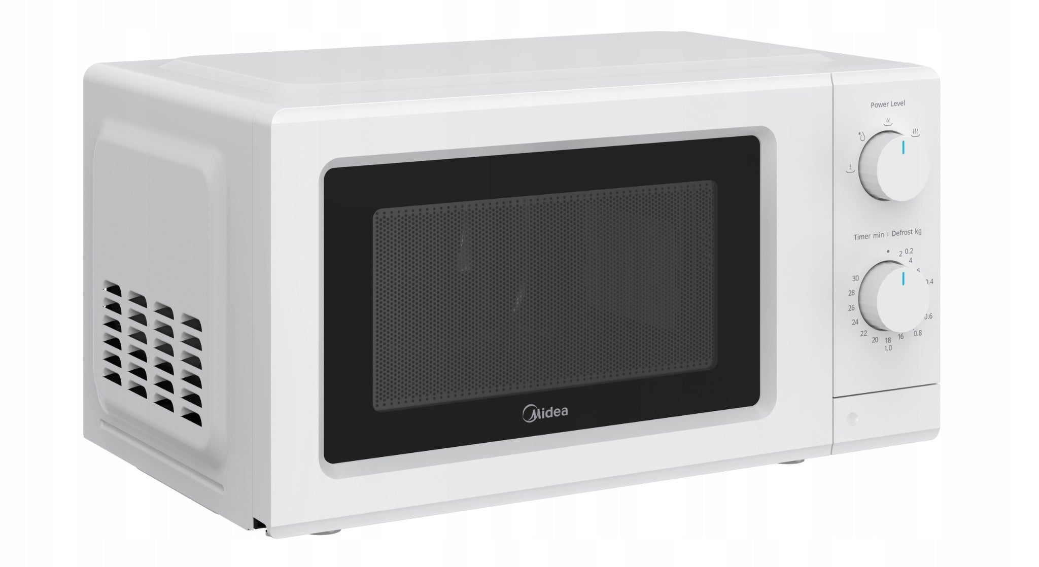 Microwave oven MIDEA MD-MP012MK-WH 700W diameter 24.5 cm 19L white Brand Midea