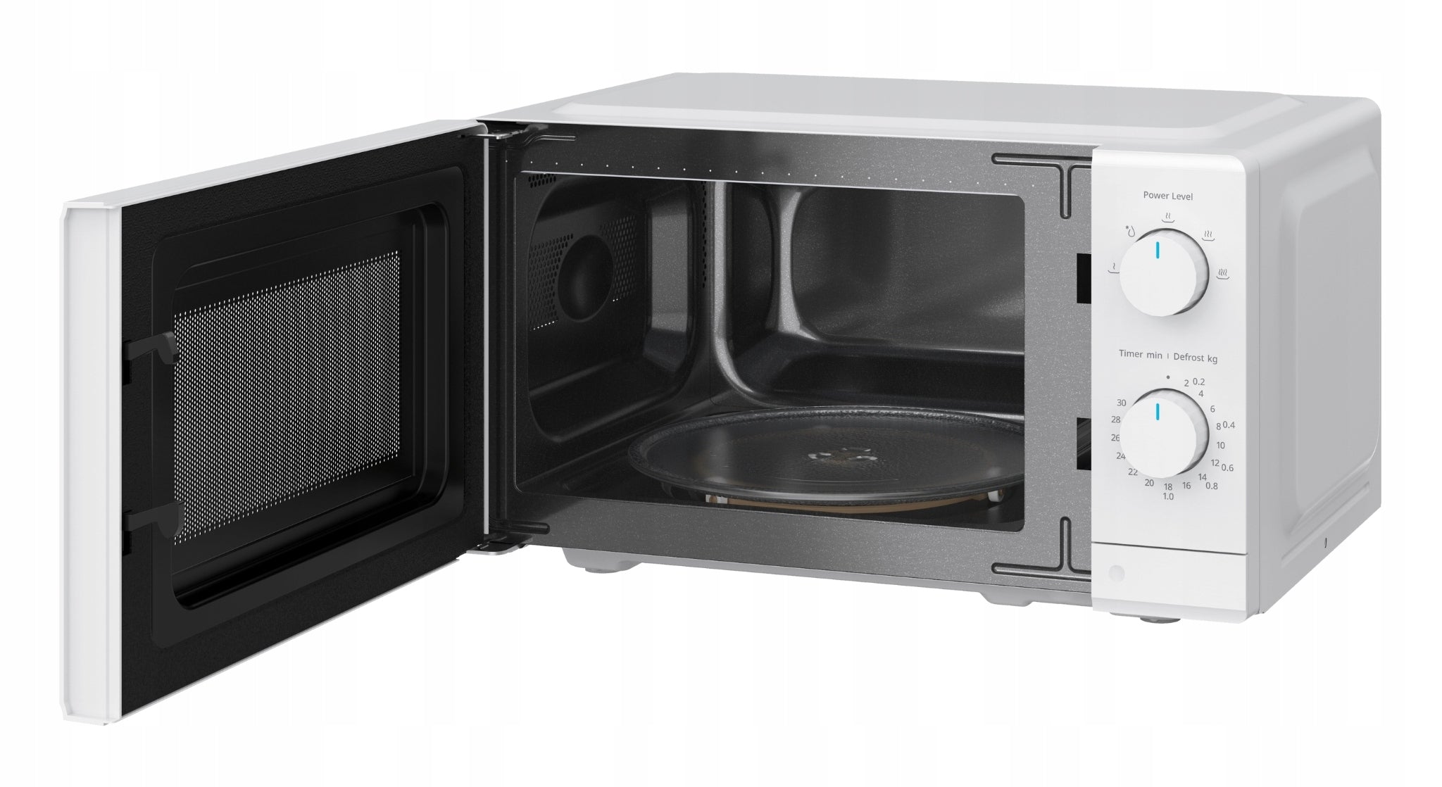 Microwave oven MIDEA MD-MP012MK-WH 700W diameter 24.5 cm 19L white Manufacturer code MD-MP012MK-WH