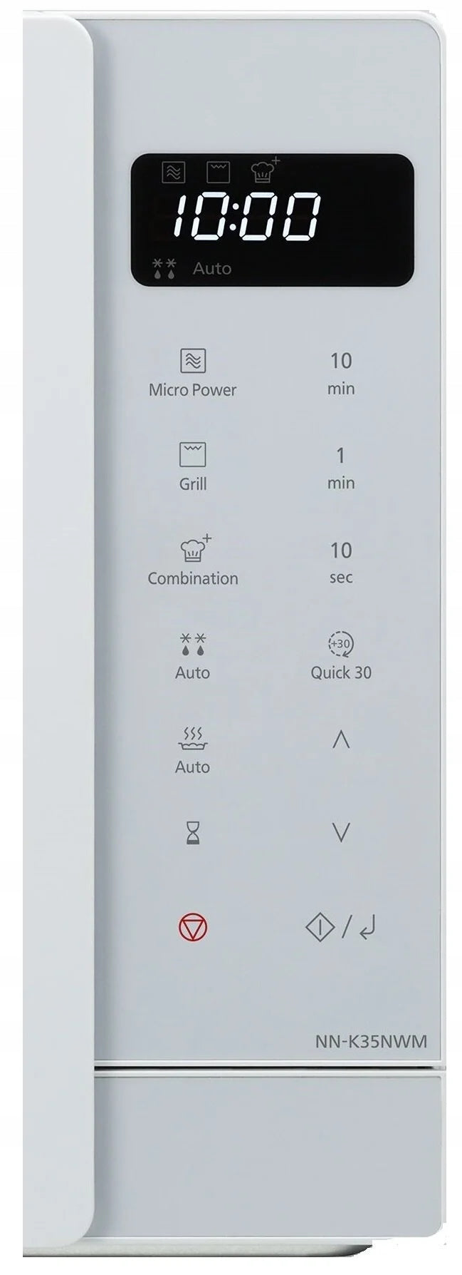 Microwave oven PANASONIC NN-K35NWMEPG Dominant color white