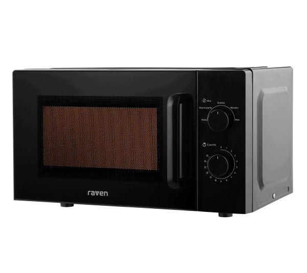 Microwave oven Raven EKM007 20L 700W Black Model EKM007
