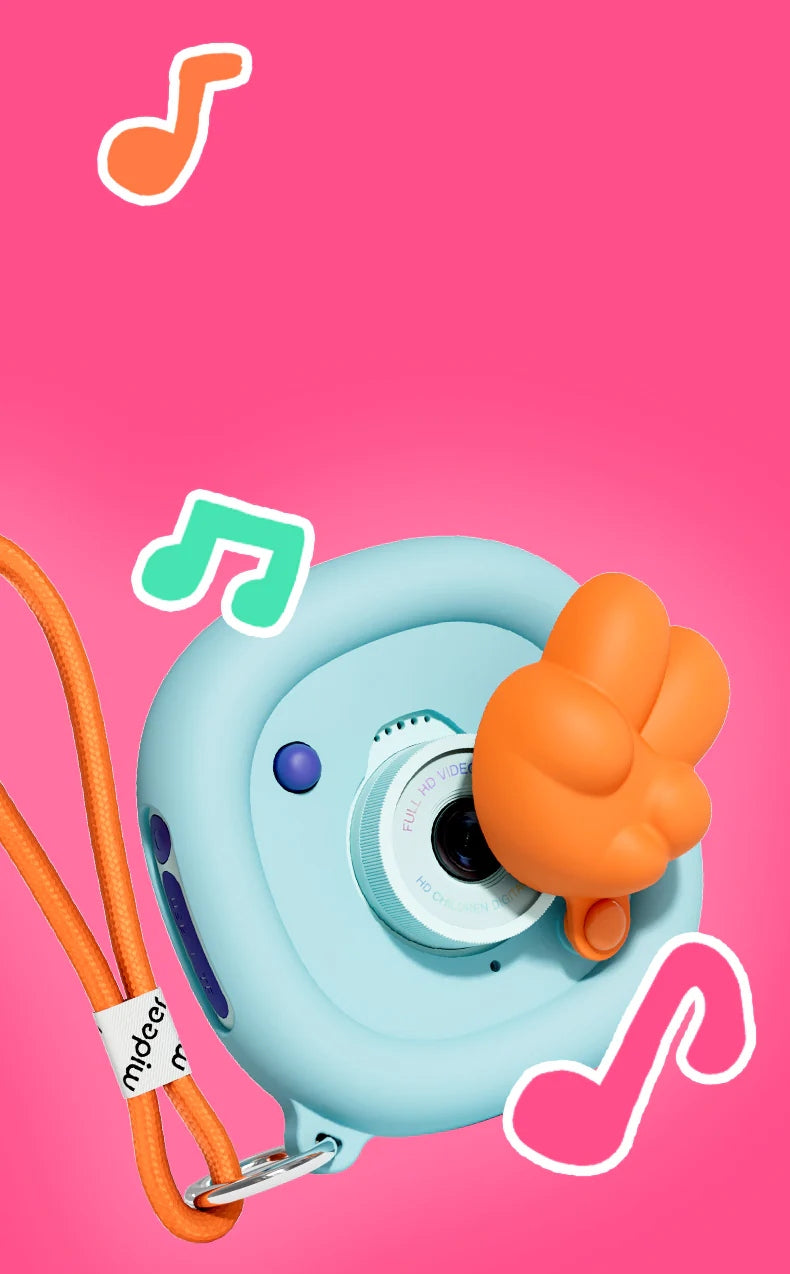 Mideer Digital Baby Camera Say Cheese! 32 GB 8000 photos.– blue Manufacturer code 6936352511762