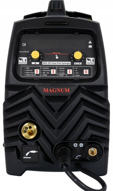 Migomat 200A welding machine Magnum MIG 222 Dual Pulse Synergy MIG TIG MMA 3IN1 EAN (GTIN) 5904624028646