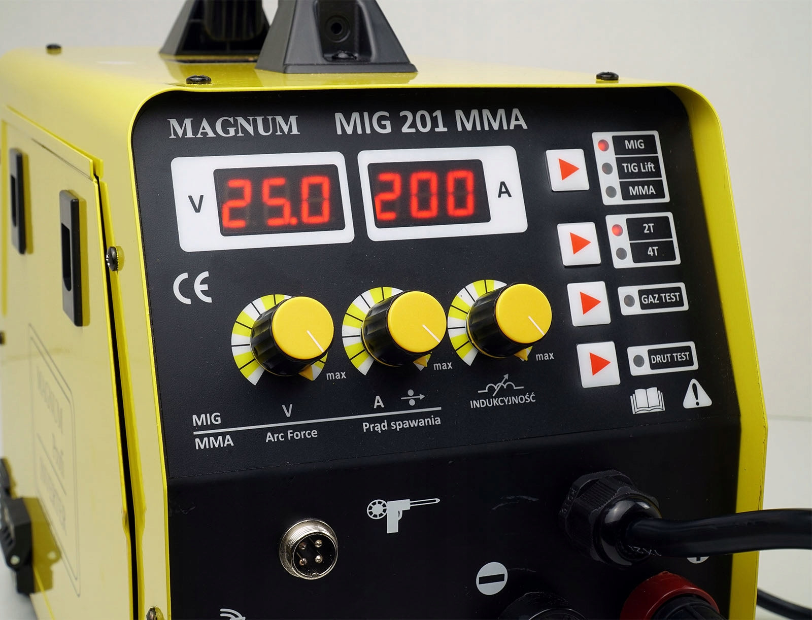 Migomat Magnum MIG 201 MMA Inverter 200a 3in1 Brand Magnum