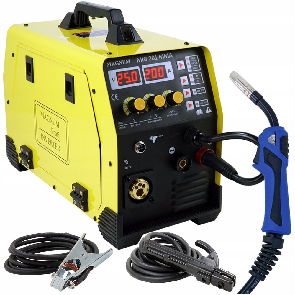 Migomat Magnum MIG 201 MMA Inverter 200a 3in1