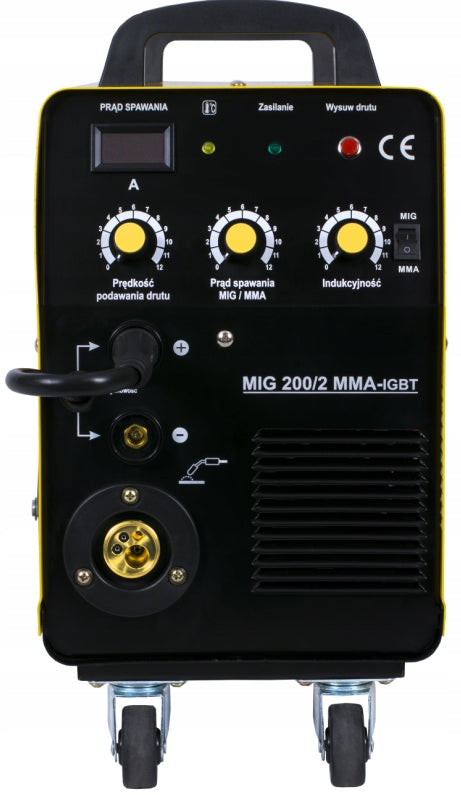 Migomat Semi-automatic MIG 200A Magnum 200/2 KN IGBT MMA 230V/400V Manufacturer code U MI 200/2 KN #ZESTAW1AK