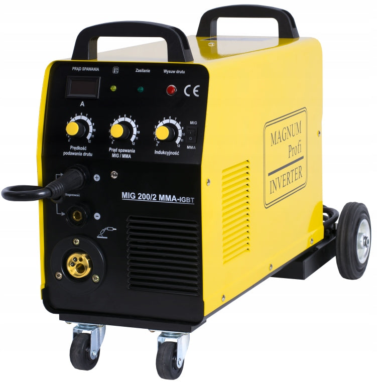 Migomat Semi-automatic MIG 200A Magnum 200/2 KN IGBT MMA 230V/400V