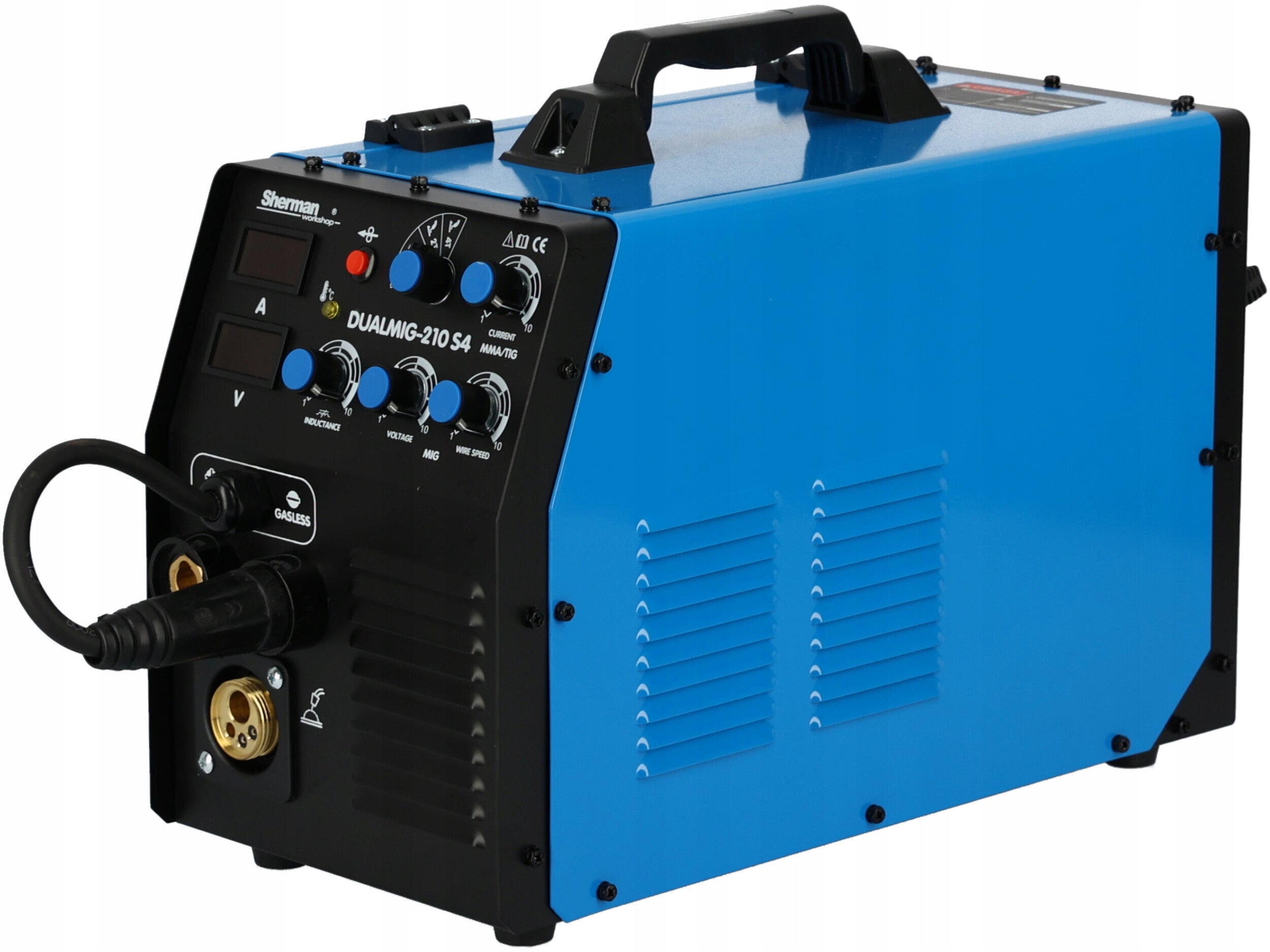 Migomat Sherman MIG 210 200A MMA TIG Lift 2T/4T MAG 230V set Manufacturer code 7811699_pakiet1