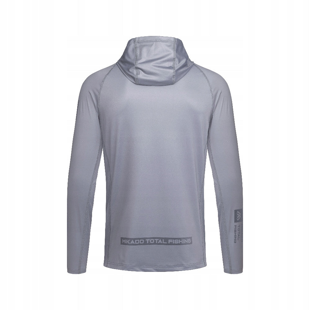 Mikado Sweatshirt with Hood, Chimney and UPF Filter Grey - 3XL Size 3XL