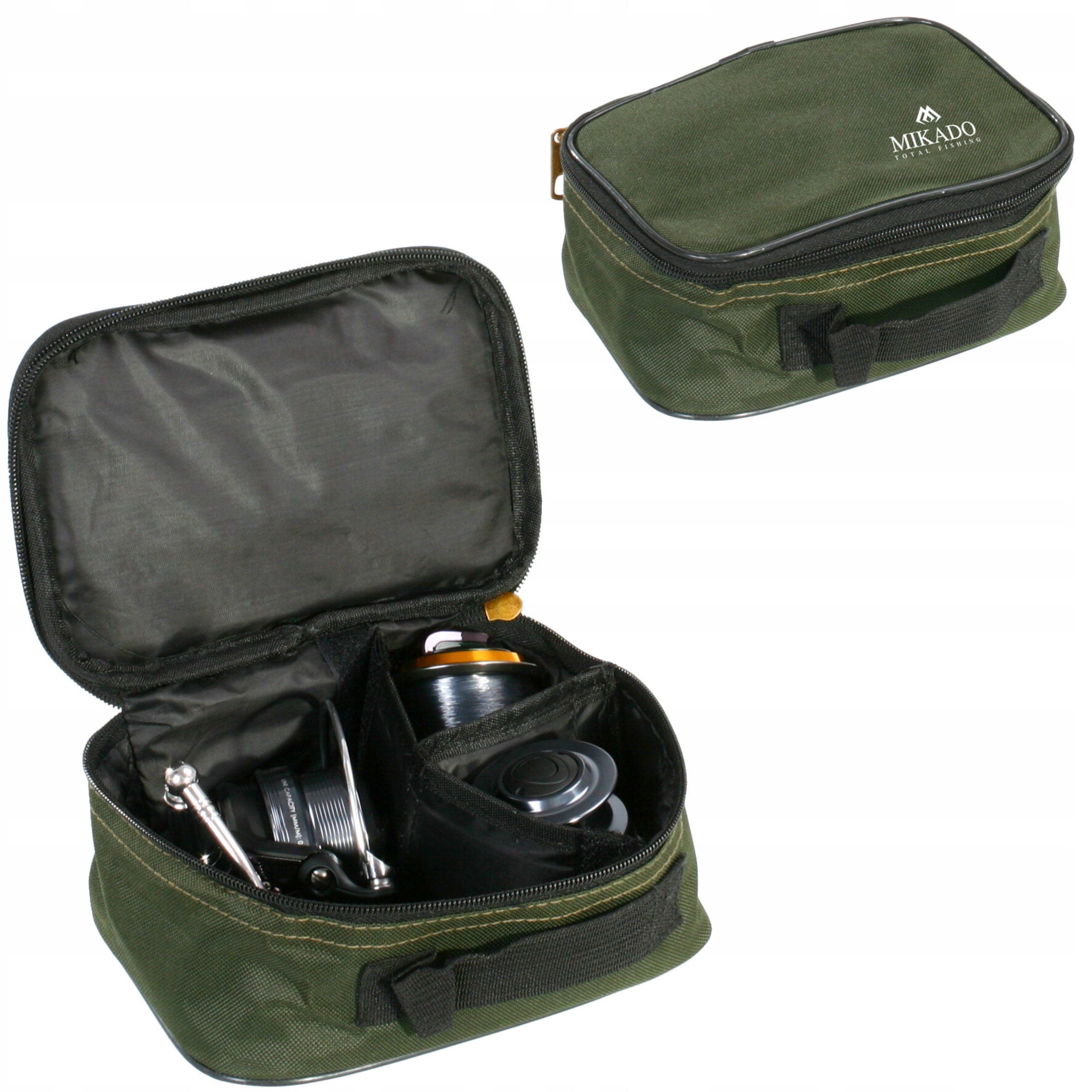 Mikado cover for reels green fishing protective container Kind other