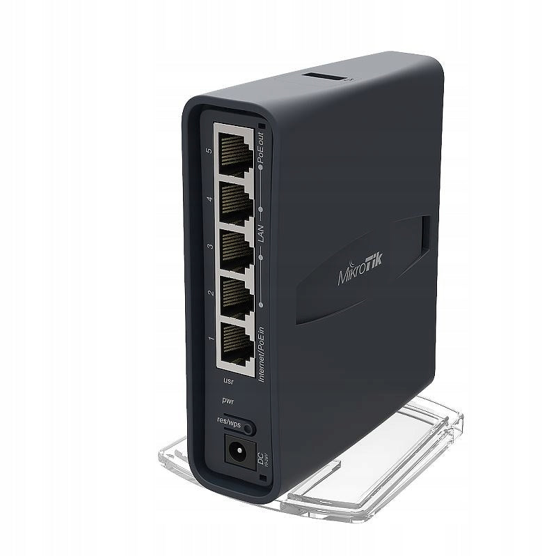 Mikrotik hAP ac lite tower Black PoE Support Model RouterBOARD hAP ac lite RB952UI-5AC2ND