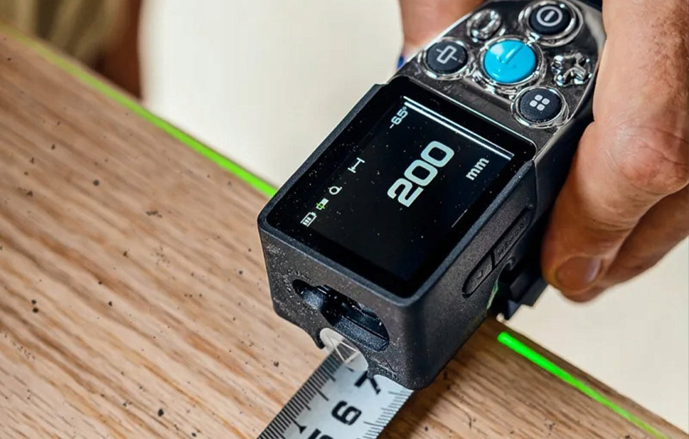 Mileseey XTAPE1 Laser Rangefinder Tape 100M IPS Bluetooth USB-C P2P 3.5M Maximum number of measurements in memory 50
